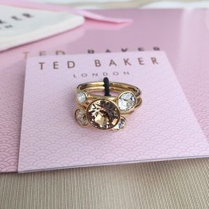 Ted Baker Gold Stacked Rings